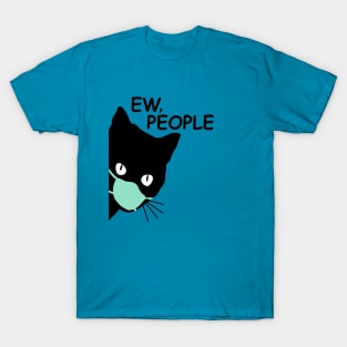 cat quarantined ew people 2020 quarantine gift T-Shirt